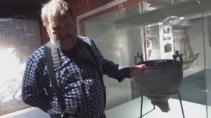 Бронзовые котлы тагарской культуры в экспозиции Красноярского краевого краеведческого музея