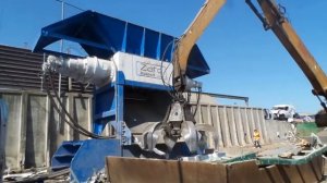 Переработка листов нержавейки на шредере ZATO