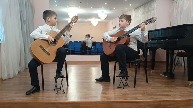 Кемерово, ЦДШИ, Ланский Николай и Харенков Михаил - М. Муравьёв "Пьеса в стиле рок" смотреть онлайн