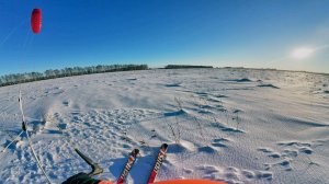 Открылся на Южном - Сноукайтинг в Новосибирске, ноябрь 2025