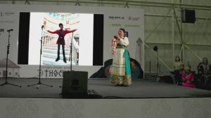Этнопевица Ирина Косолапова на фестивале «Этноскоп 2025»