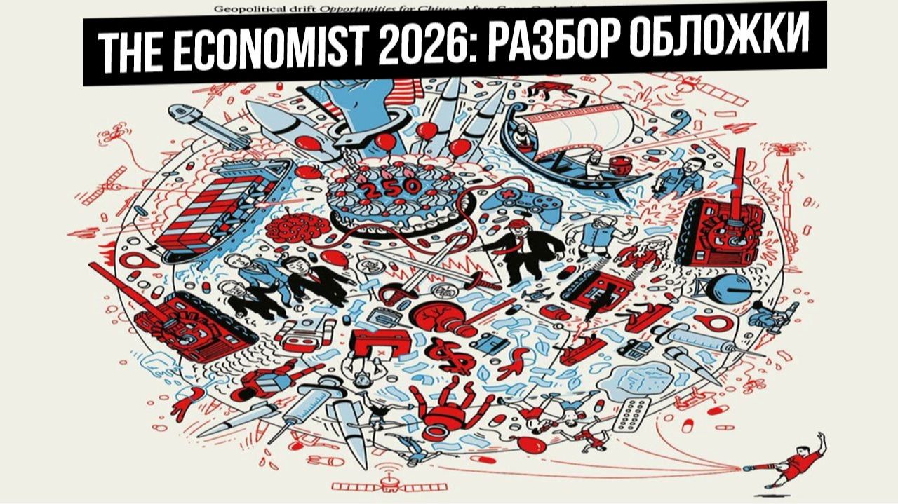 Обложка Экономиста 2026 ~ Порядок из хаоса ORDO AB CHAO