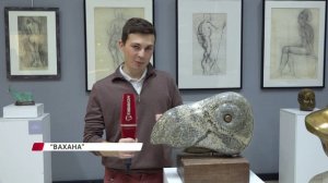 В национальном музее открылась выставка выдающегося художника, скульптора Зандана Дугарова