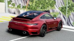 Эпические прыжки на скоростном автомобиле #354