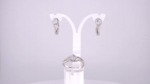 Комплект кольцо арт. 23817392Д серьги арт. 33817392Д