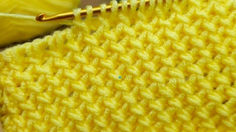 ТУНИССКОЕ ВЯЗАНИЕ КРЮЧКОМ❤ #все_в_жизни_связано #вязаниекрючком #тунисскоевязание смотреть онлайн