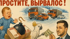 17.11.25 |  "Простите, вырвалось!" №290 | Авария в Подмосковье, украинские бомбы в пачках денег