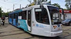 Трамвай КТМ-23 история создания и эксплуатации
