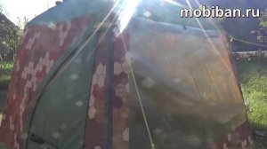 Использование палаток Мобиба для сушки одежды