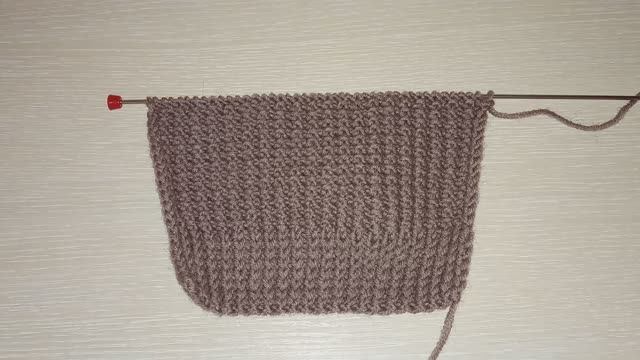 Очень простой узор спицами,всего два ряда смотреть онлайн