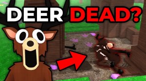 Расследование: КТО РАНЕЛ ОЛЕНЯ в игре 99 ночей в лесу в РОБЛОКС!