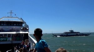 Паромная переправа через Керченский пролив. Июль 2017 года