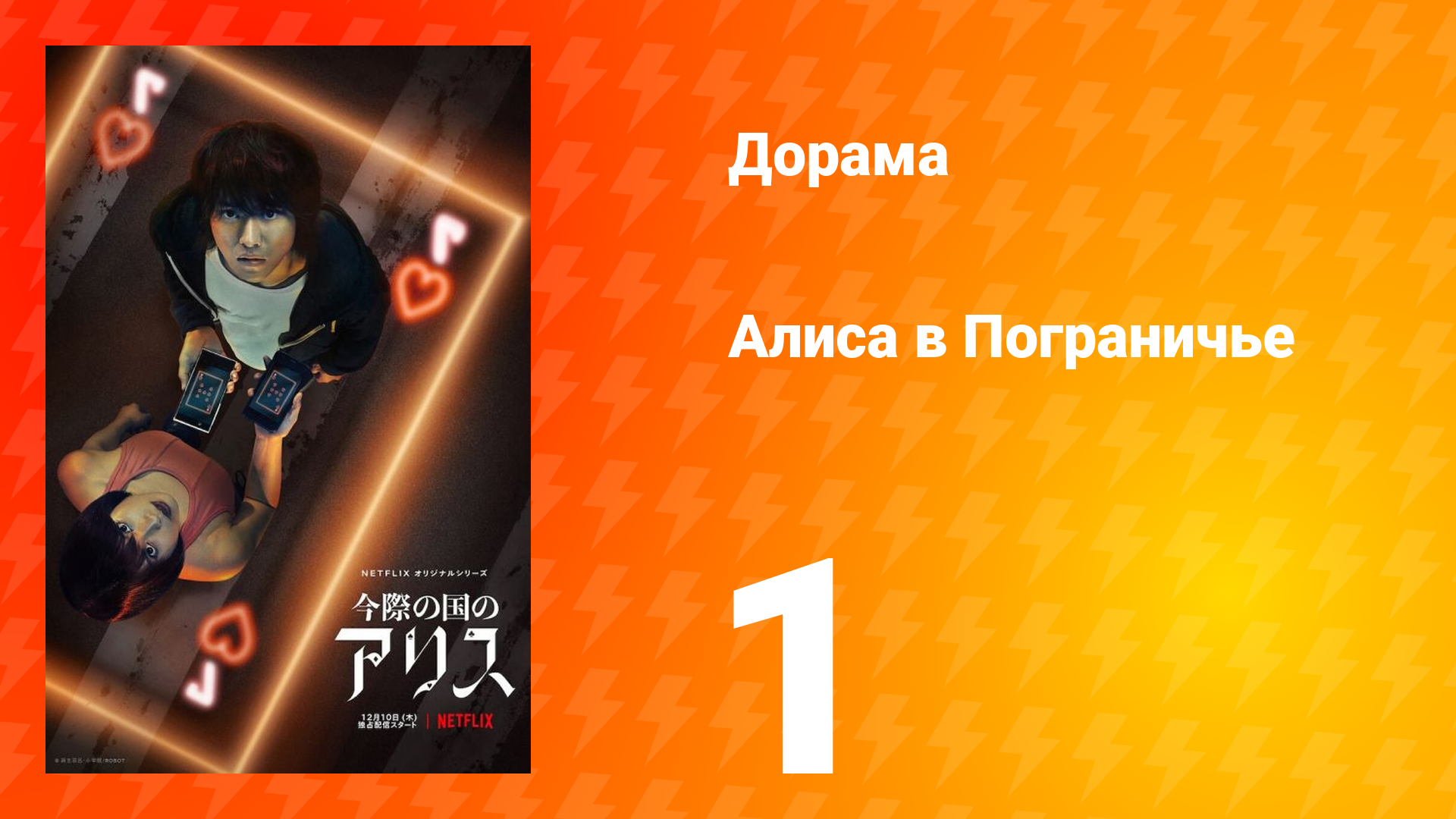 Алиса в Пограничье 1 сезон 1 серия