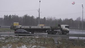 В Серпухове на трассе М2 произошло ДТП