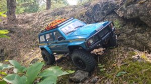 Поднимаюсь в гору с радиоуправляемым Patrol