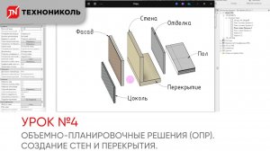 1.4 Объемно-Планировочные Решения (ОПР). Создание Стен и Перекрытия