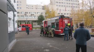 Пожарно-тактические учения в клинико-диагностическом центре РУДН