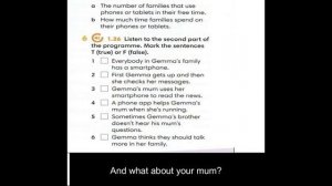 1.25  and 1.26 WW3 SB page 15 Family uses technology