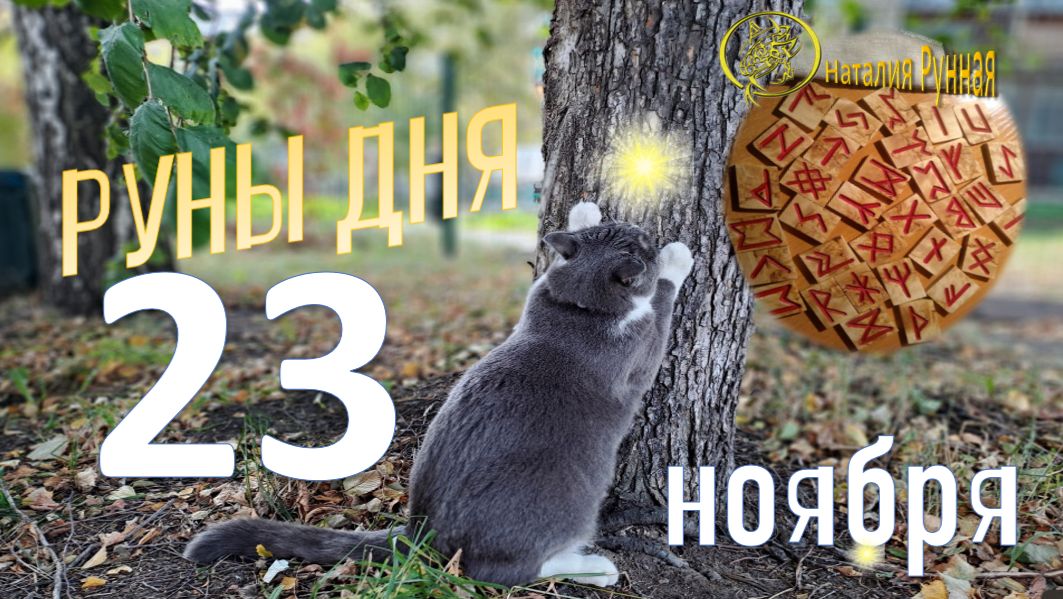 РУНА ДНЯ\прогноз на сегодня, 23 ноября 2025г от Наталии Рунной