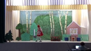 Детский театральный коллектив «Затейники»  спектакль «Красная Шапочка» Потапово-Тумбарлинский СДК
