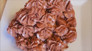 КРЕМ для промазки КОРЖЕЙ или украшения ТОРТОВ Шоколадно масляный крем