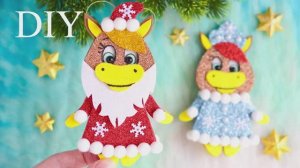 ЛОШАДКА, ДЕД МОРОЗ, СИМВОЛ 2026 из ФОАМИРАНА своими руками