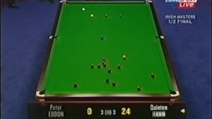 Snooker. Irish Masters 2004. Semi-finals. Ebdon vs Hann. Part 2