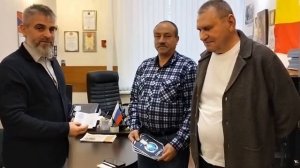 Получили медаль от Союза Казаков-Воинов России и Зарубежья