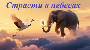 Страсти в небесах (из серии Бредятина) AI Suno