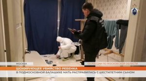 Подозреваемую в убийстве шестилетнего сына задержали в Москве