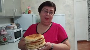 Готовлю обед "по-быстрому" и жарю лепёшки по рецепту из интернета