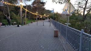 Анапа. Шикарный вечер и закат на набережной 17 ноября 2025