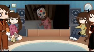 Реакция Хастура, Дарлы и Родителей на Валеру гостер (2/???)