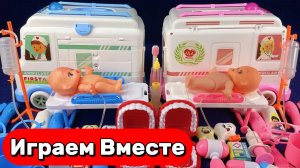ИГРАЕМ ВМЕСТЕ В ИГРУШКИ ИЗ МУЛЬТИКОВ ДЛЯ ДЕТЕЙ 🌸 ИГРАЕМ В ИГРУШЕЧНУЮ БОЛЬНИЦУ ДЛЯ ДЕТЕЙ