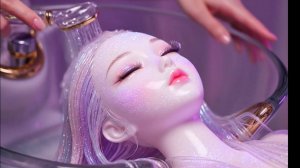 АСМР Лучший спа-салон для головы 💆🏻♀️ Стеклянный спа-салон для волос #asmr