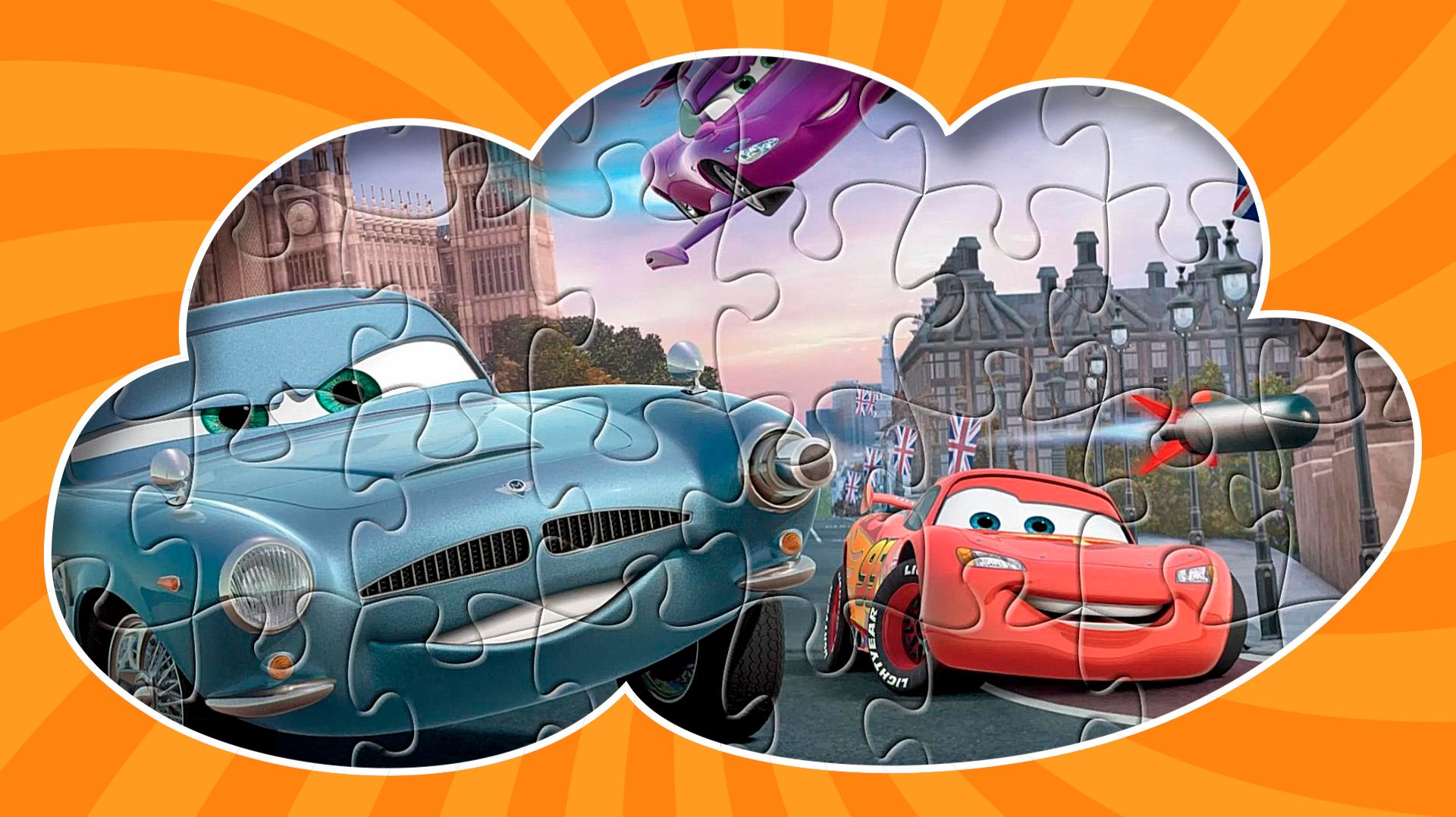 ⭐ТАЧКИ Маккуин и Макмисл - собираем пазлы⭐KIDS ZONE PARTY