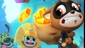 Говорящий Том бег за золотом.Бегите, прыгайте и мчитесь с Говорящим Томом в увлекательной погоне за