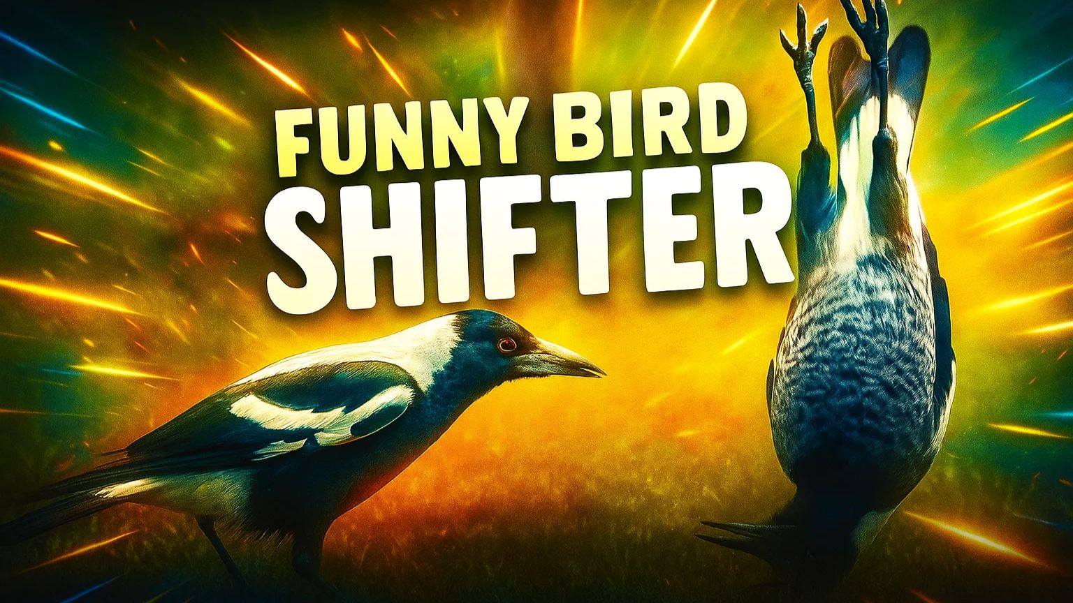 Funny bird shifter / Музыка с барабанами