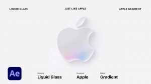 Создавайте НОВЫЕ градиенты Apple Liquid Glass в After Effects