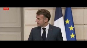 Видеофакт: Макрон тонко дал Зеленскому понять, каким он видит их вечерний сценарий.