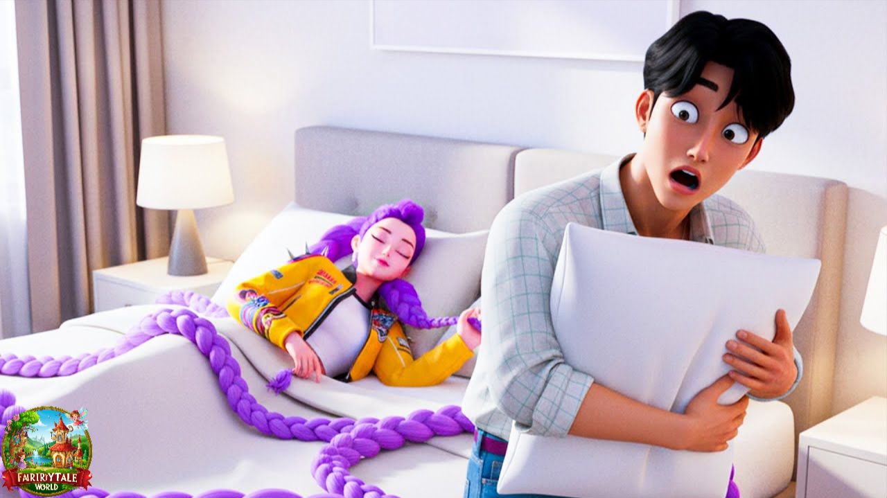 KPOP Demon Hunters ВОЛШЕБНЫЕ ДЛИННЫЕ ВОЛОСЫ РУМИ ТРЕВОЖАТ СОН ДЖИНУ - “GOLDEN” HUNTRX смотреть онлайн