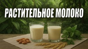 Как выбрать растительное молоко по доше и сезону | Аюрведа о растительном молоке