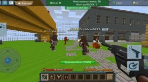 1 серия атака пришельцев блокмен го цель миниган и Алмазная броня