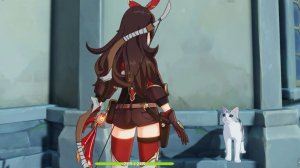 Бессмертная кошка. Genshin Impact. Жизнь игра.