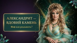 Александрит - Вдовий камень. Миф или реальность? Магия камней и минералов с Нелли Стрельниковой