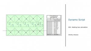 Dynamo revit script #404. Рассчёт теплопотерь