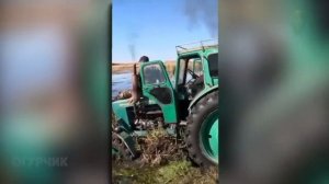 Идиоты На Тракторах, Которые Натворили Дел!
