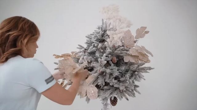 Мастер-класс Анны Еременко по украшению новогодней елки .часть 1