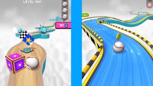 Going balls All Levels Gameplay IOS Android Going Balls level 1201 to 1204 Banana frenzy Speed run