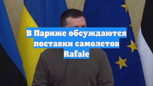 В Париже обсуждаются поставки самолетов Rafale